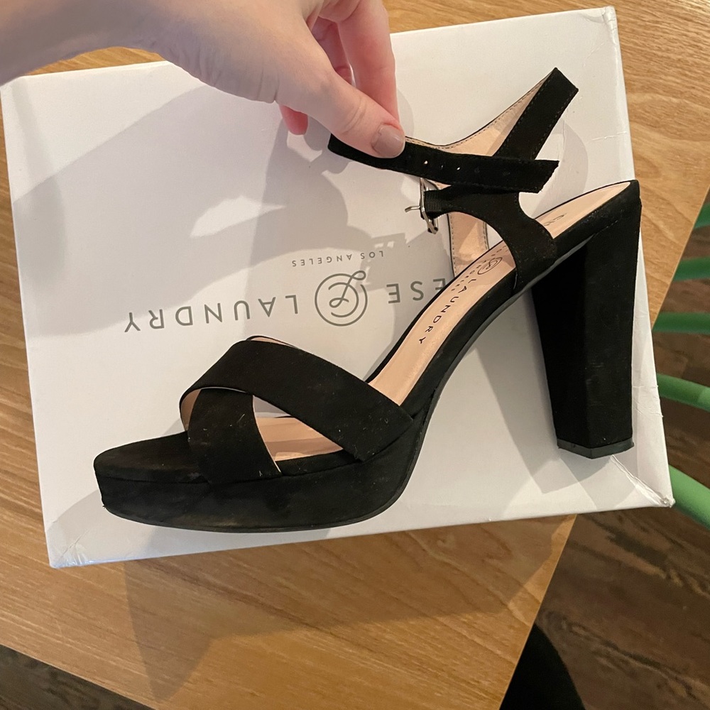 Chinese Laundry Black Heels